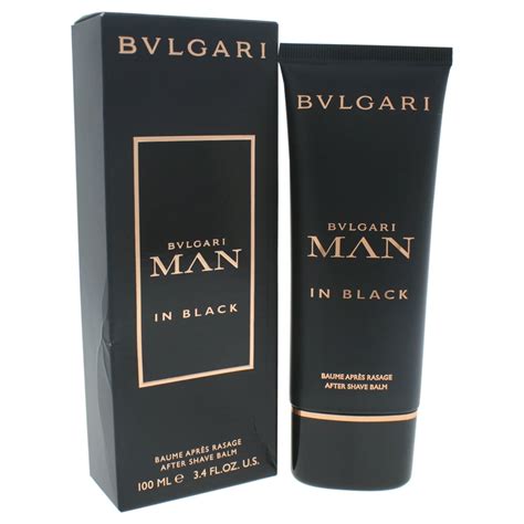 bvlgari after shave balm man in black